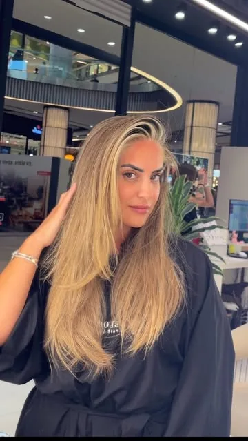 Sur Yapı AVM salonumuzda sarı balyaj
